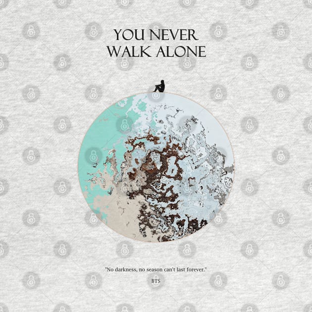 YOU NEVER WALK ALONE Moon Dark by ZoeDesmedt